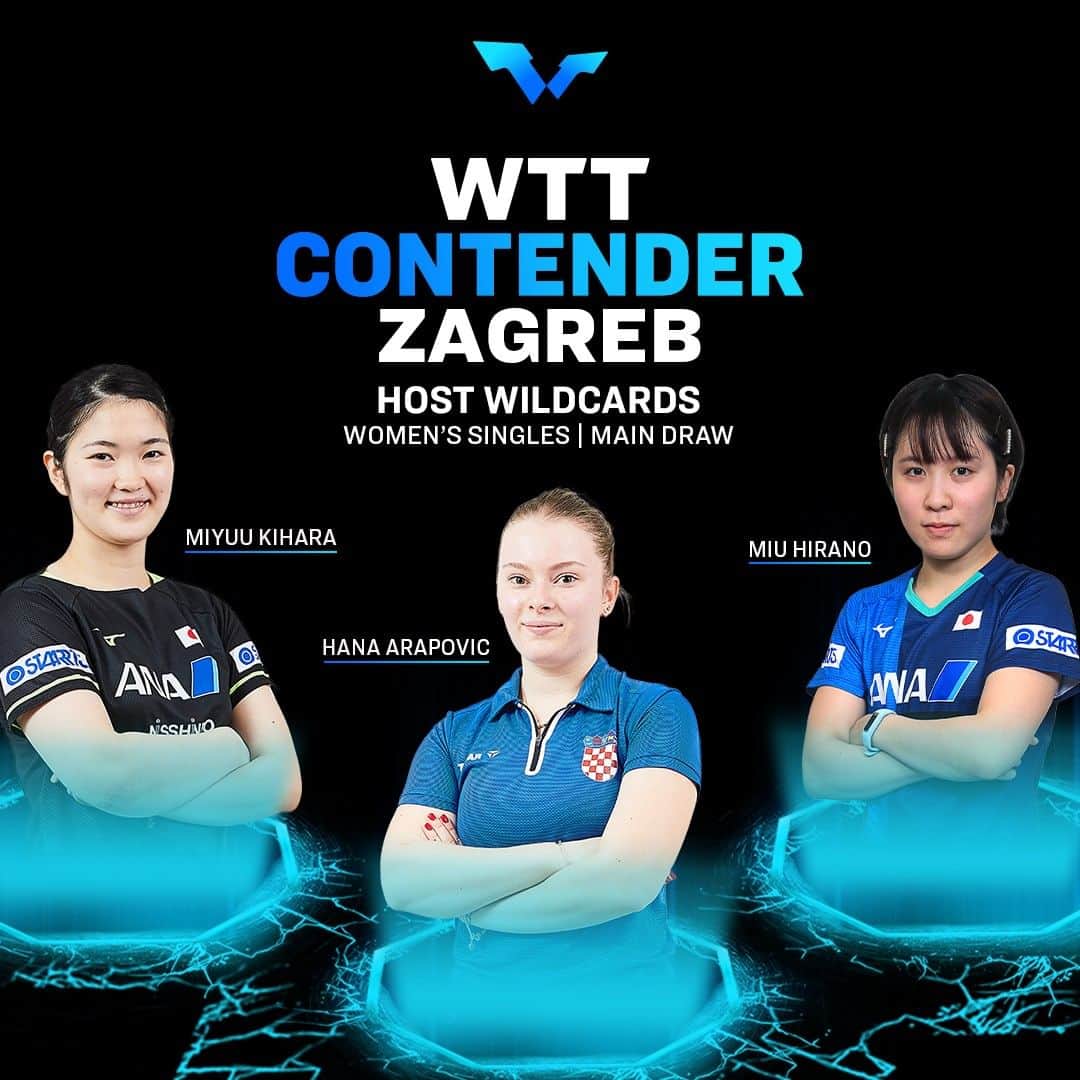 ITTF Worldさんのインスタグラム写真 - (ITTF WorldInstagram)「The #WTTZagreb lineup only gets better with these #TableTennis stars joining the ranks to contend for a title 🌟   Mark your calendars for more #WTTContender action from 26 Jun - 2 Jul 🗓   Check out the full player lineup 👉 bit.ly/WTTZagreb23  #PingPong」6月20日 15時00分 - wtt