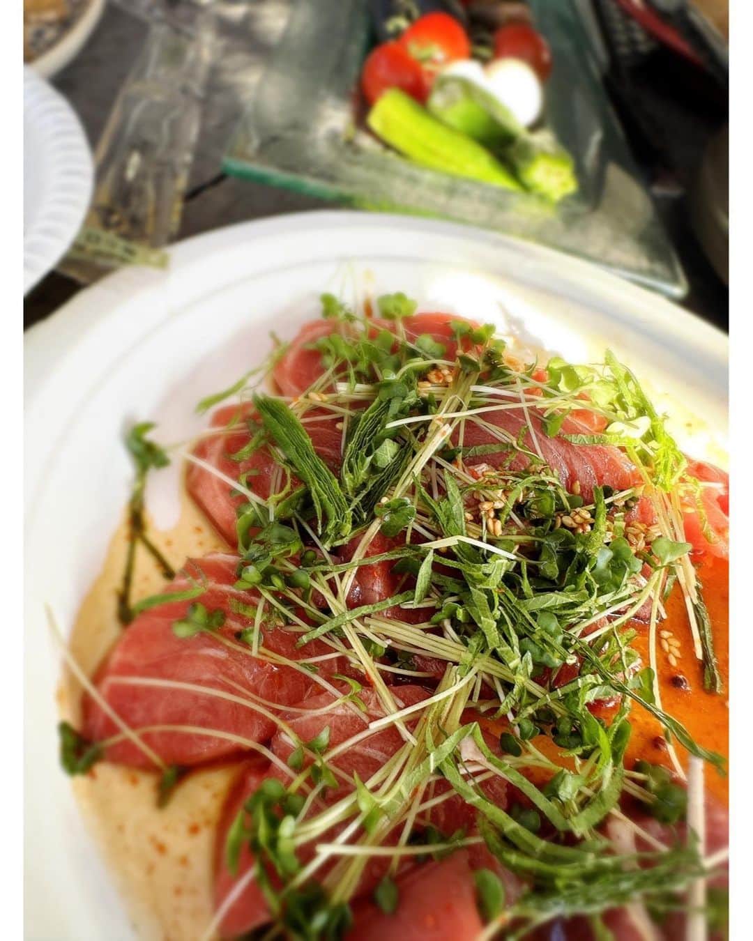 佐々木希さんのインスタグラム写真 - (佐々木希Instagram)「絢達とわいわいバーベキュー🐚 いっぱい食べて、満腹で帰りました✨ 楽しい時間はあっという間。 時間足りない〜🥹」6月20日 15時43分 - nozomisasaki_official