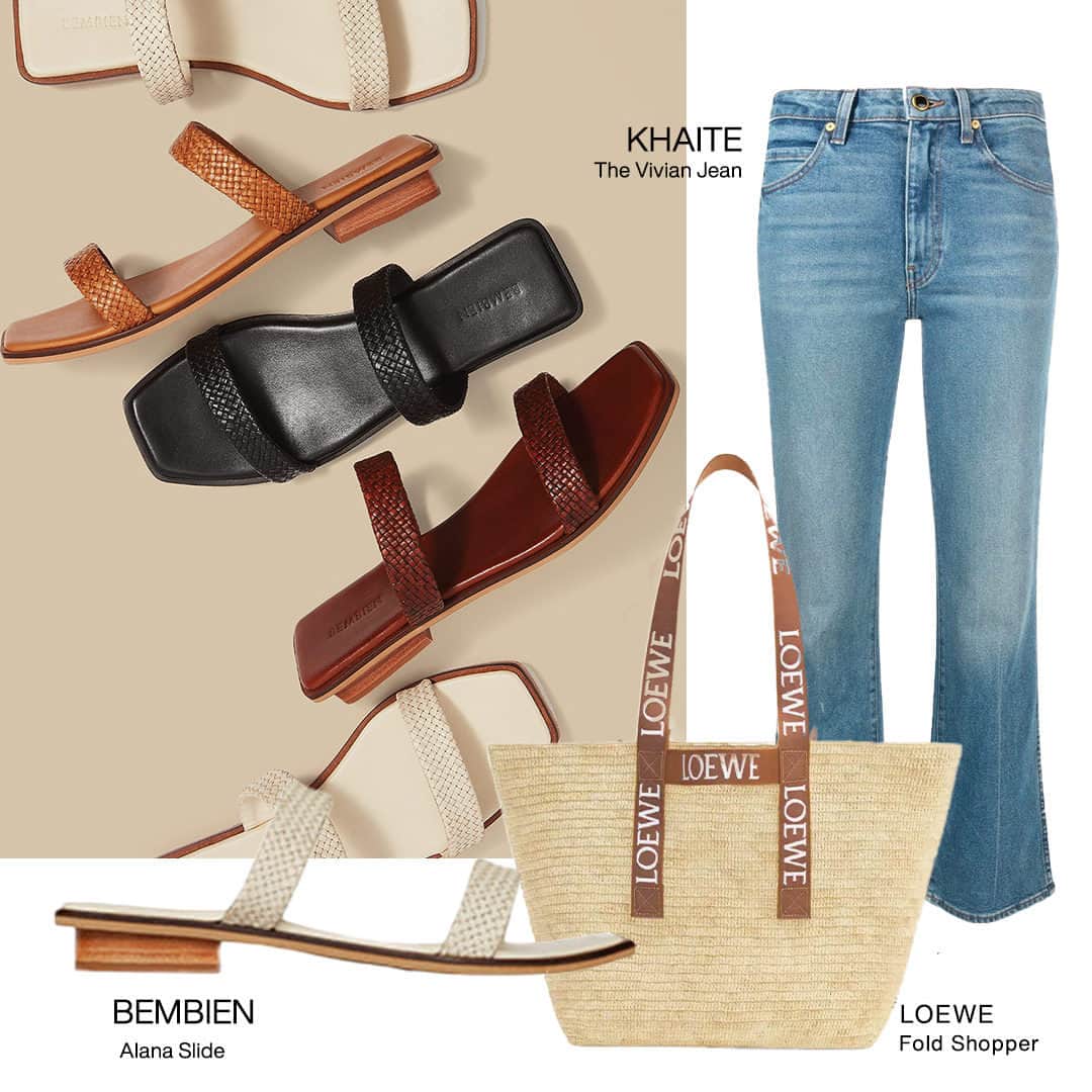 ShopBAZAARさんのインスタグラム写真 - (ShopBAZAARInstagram)「You have places to be this summer, don’t let your footwear hold you back. Get all your steps in and then some with our Hero from buzzy brand @bembien. Exclusive to SHOP BAZAAR, these minimal sandals are handcrafted with two woven leather straps, a sleek square toe, padded sole, and petit stacked heel—slide into effortless style. Great for every day, event dressing, and packing lists, you’ll want a pair in every color. #SHOPBAZAAR」6月20日 8時30分 - shopbazaar