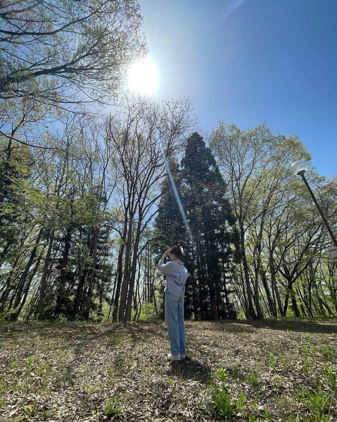 浅井マリサのインスタグラム：「🌳🦗🌿🌱🍃☀️👯‍♀️」