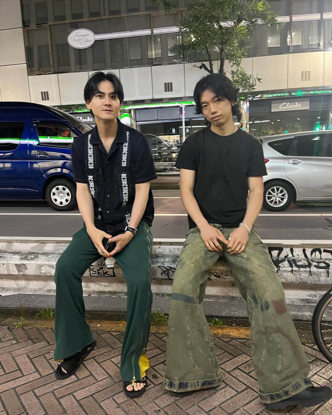 武内駿輔のインスタグラム：「久々に会えた @yinyo_tyo #basicks #randy」