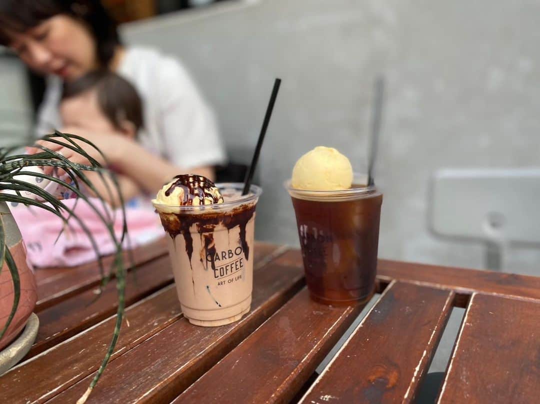 深瀬智聖さんのインスタグラム写真 - (深瀬智聖Instagram)「ジム終わりに喉乾いたー！で アイス乗せはいかん！笑　🤪 誘惑に負けるな✊🏻  #大名カフェ #コーヒーフロート」6月20日 15時56分 - chiseifukase