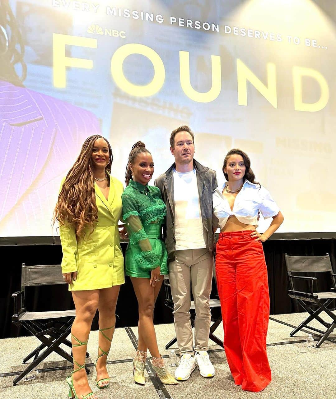 シャノーラ・ハンプトンのインスタグラム：「Such a pleasure to have the #Spotlight on #NBCFOUND at #ABFF this year! Huge thank you to our panel moderator @kathleennb! I can’t wait for Thursday nights this fall!!」