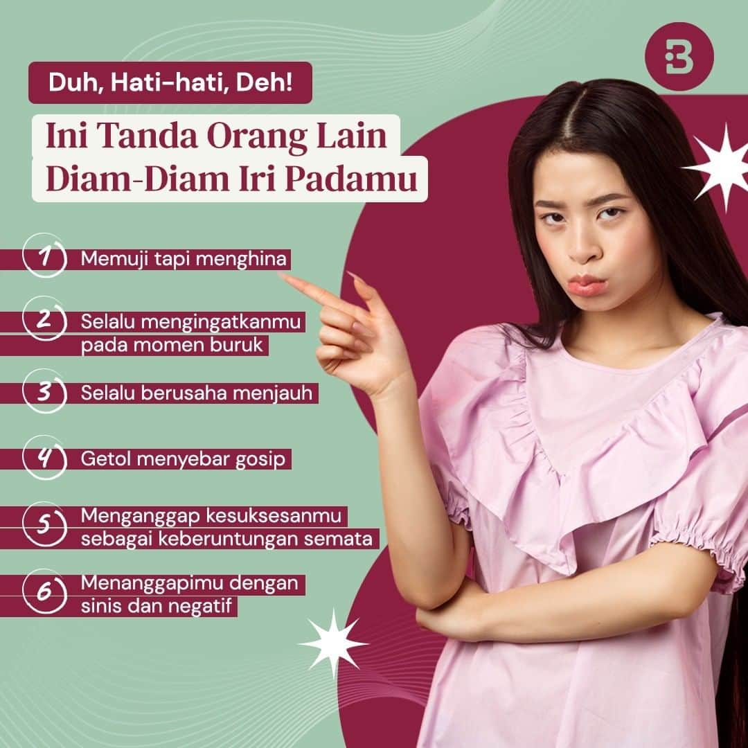 Beauty | Health | Fashionさんのインスタグラム写真 - (Beauty | Health | FashionInstagram)「Duh, kira-kira tanda-tanda ini ada di lingkungan pertemanan kamu, beauties?🧐 —-- Jangan lupa untuk follow @Beautynesia.id  untuk berita menarik seputar wanita dan lainnya!  Follow juga instagram : @beautynesianews 💄 @mommyasia.id 🤰🏼👶🏻 —---- #life #iri #dengki #kehidupan #hidup #toksik #toxic #circle #pertemanan #teman #lingkungan #lingkungantoksik #lingkungantoxic #beautynesiaid」6月20日 12時25分 - beautynesia.id