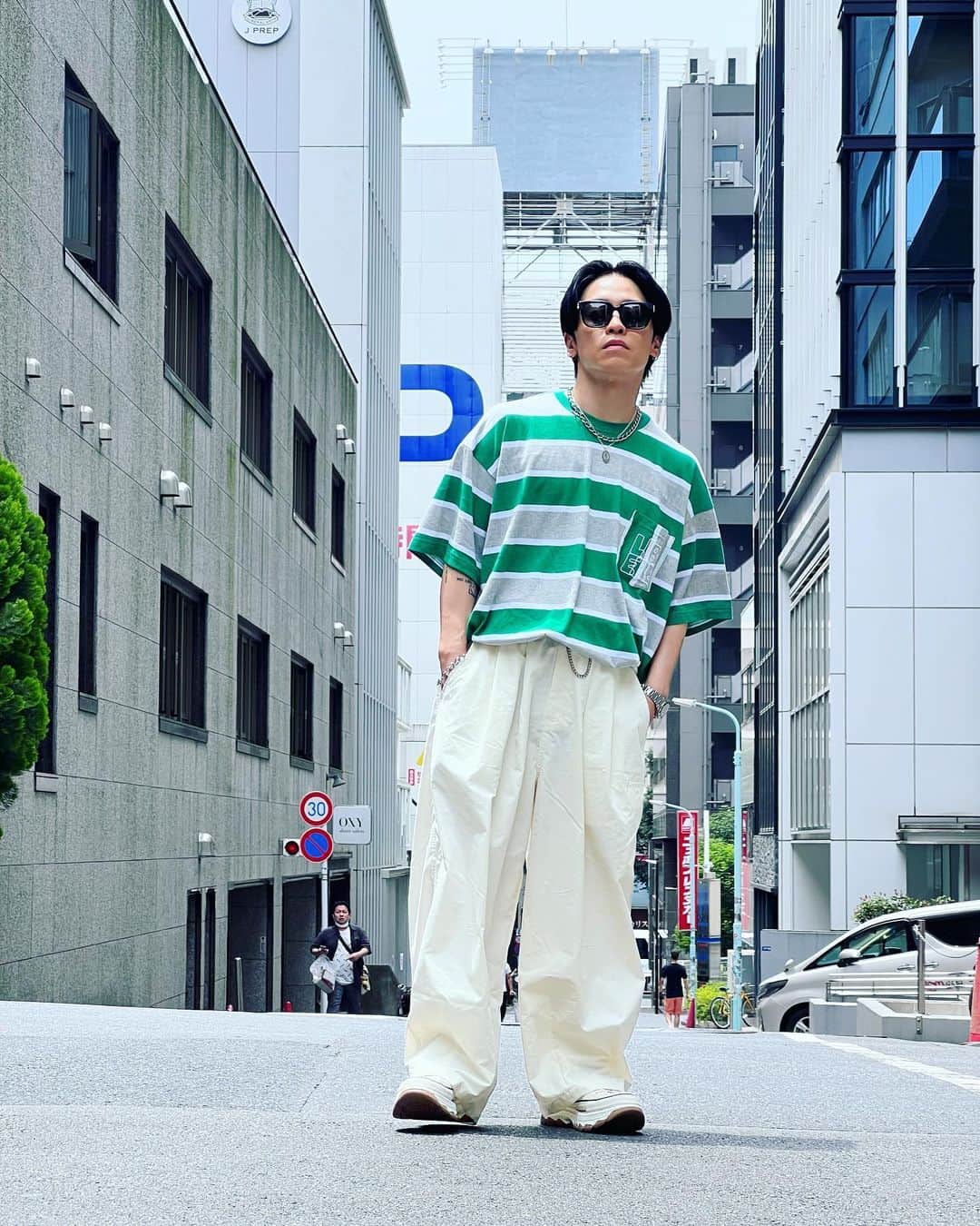 Show-heyさんのインスタグラム写真 - (Show-heyInstagram)「| 😎☀️  #libere#liberejapan #リベーレ#リベーレコーデ #どぎゃん」6月20日 12時31分 - showhey198366