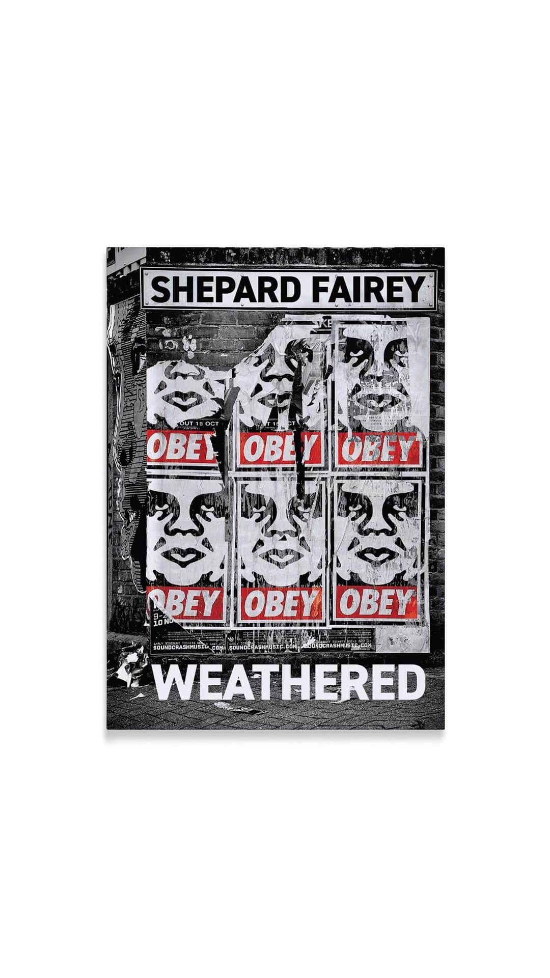 Shepard Faireyのインスタグラム：「BEYOND THE STREETS is pleased to release Weathered, the latest zine from iconic American artist Shepard Fairey. First seen at BEYOND THE STREETS London at Saatchi Gallery, Weathered is now available online for the first time. The zine features a collection of Shepard Fairey stickers and posters from across the globe, many from the past 20 plus years, including works which may still be up to this day.   “Working on the street means working in different environments and climates. I know my street art will not last forever, so seeing my work weeks, months, and even years later after the elements and other artists have degraded or embellished it, is always one the best parts of the process.” - Shepard Fairey   Shepard Fairey Weathered, 2023 Soft Cover, 97 Pages 8.5 x 11 in (21.6 x  27.94 cm)  Edition of 500 Published by BEYOND THE STREETS  Available now through the link in bio  @obeygiant @beyondthestreets  #shepardfairey #beyondthestreets #beyondthestreetslondon #artzine」