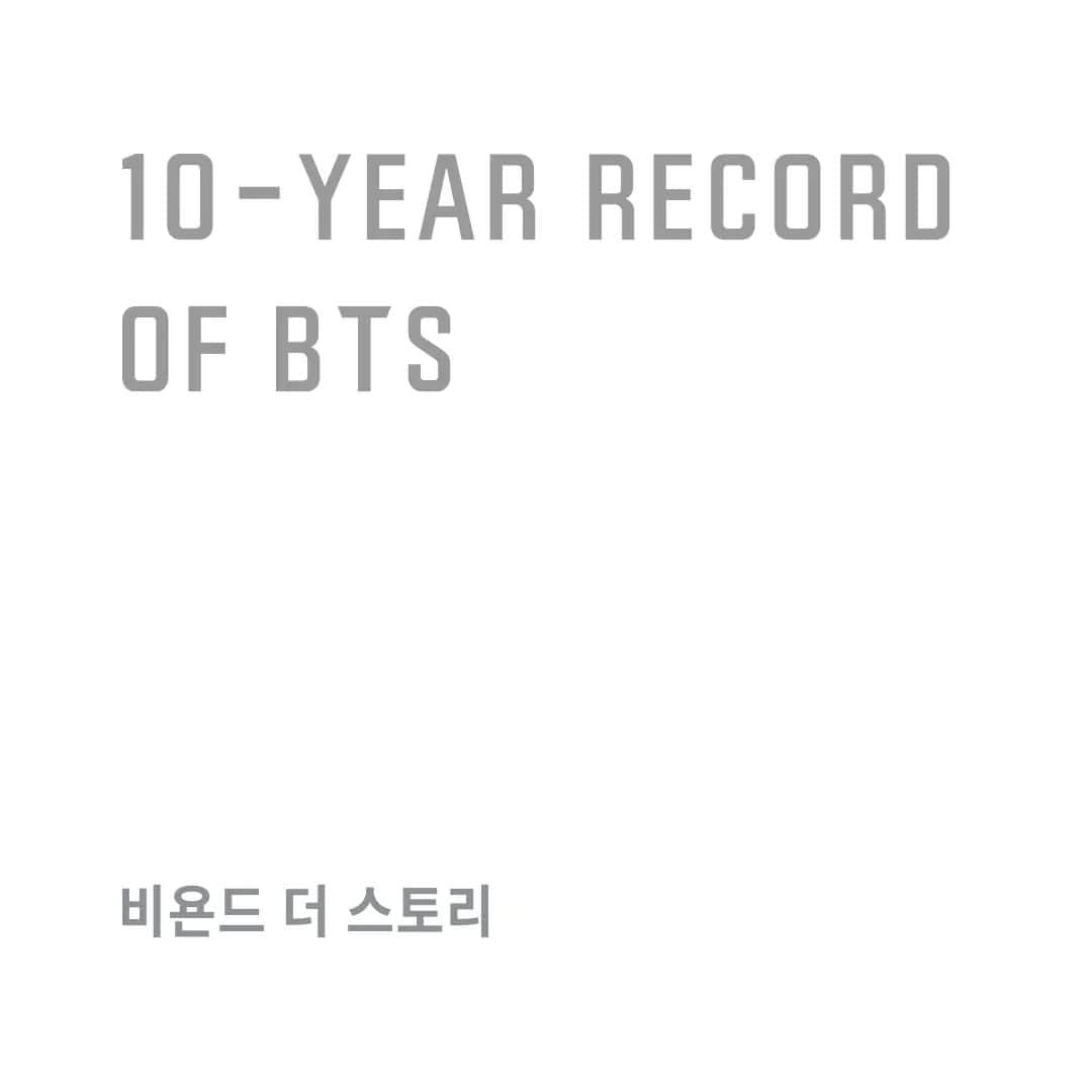 BTSさんのインスタグラム写真 - (BTSInstagram)「'BEYOND THE STORY : 10-YEAR RECORD OF BTS’  The First Ever Official Book 방탄소년단 데뷔 10주년 오피셜 북 출간  📆 23. 7. 9. 7:09AM (KST) Release  #BEYOND_THE_STORY #BTS #방탄소년단」6月21日 0時01分 - bts.bighitofficial