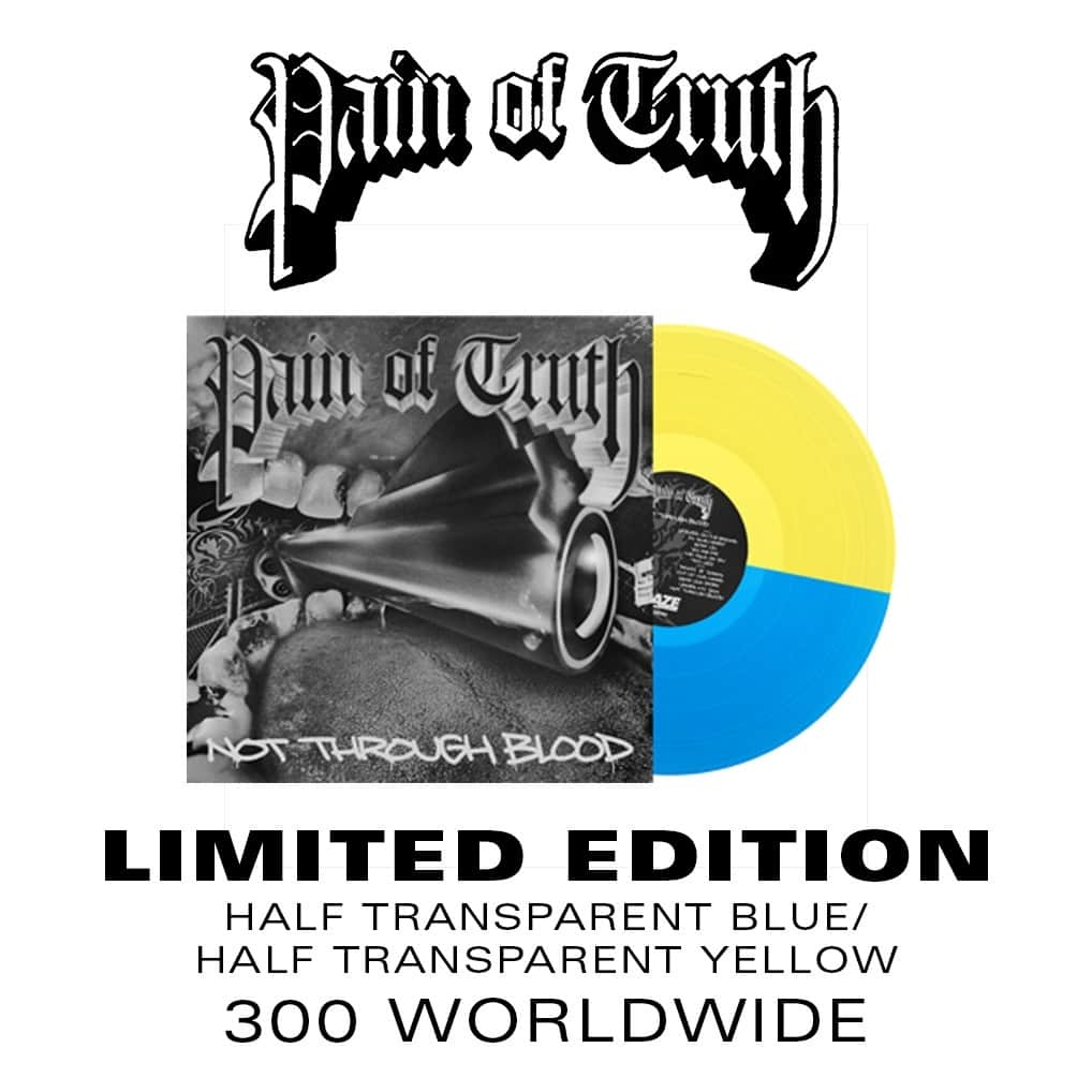 Revolverのインスタグラム：「⚡ We've teamed with NYHC rising stars Pain of Truth for an exclusive vinyl variant of their new album 'Not Through Blood' — limited to 300 copies. Get yours. ⁠ ⁠ 🔗 bit.ly/3CElVFO」