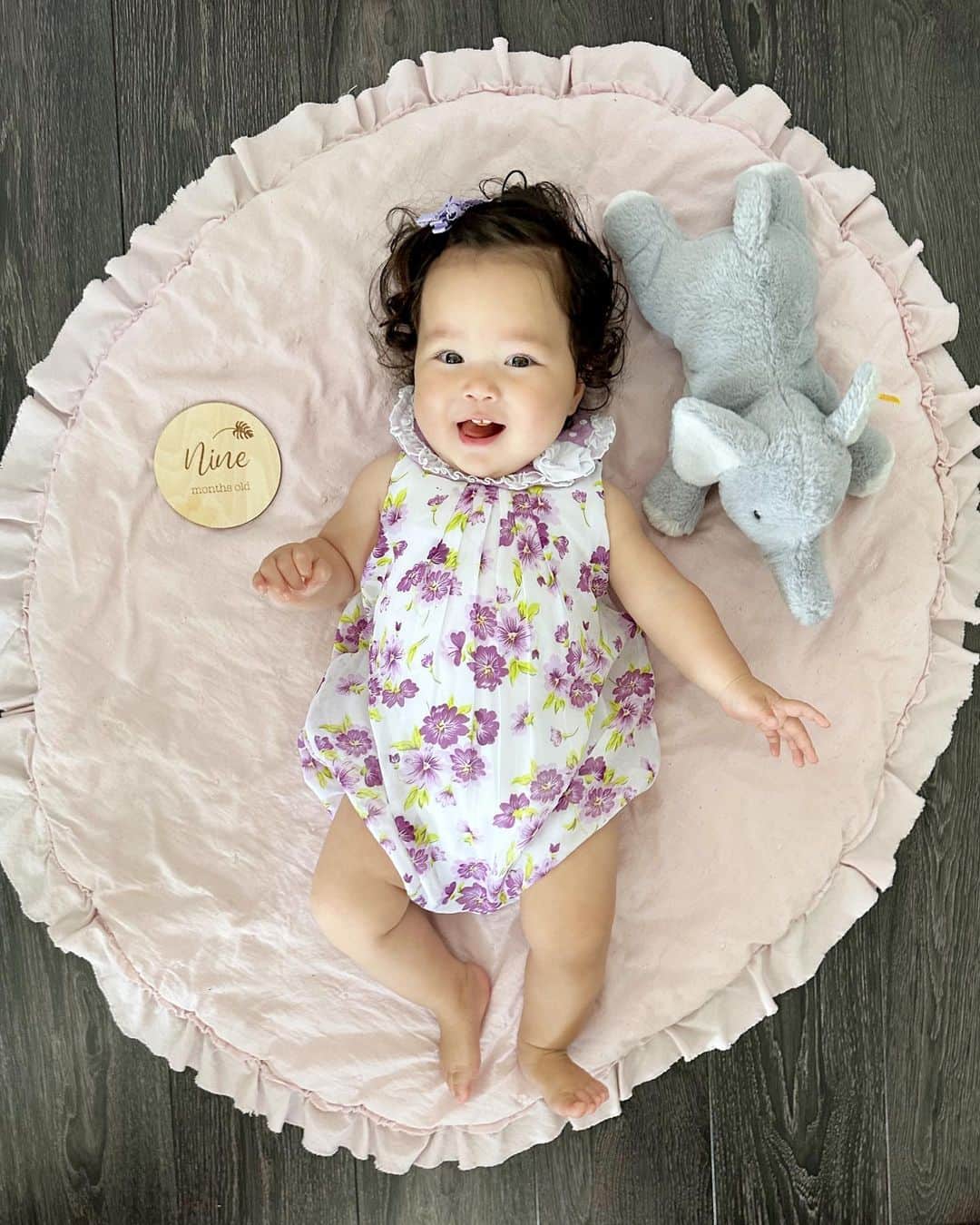 エリナ シルカのインスタグラム：「9months 🌸」