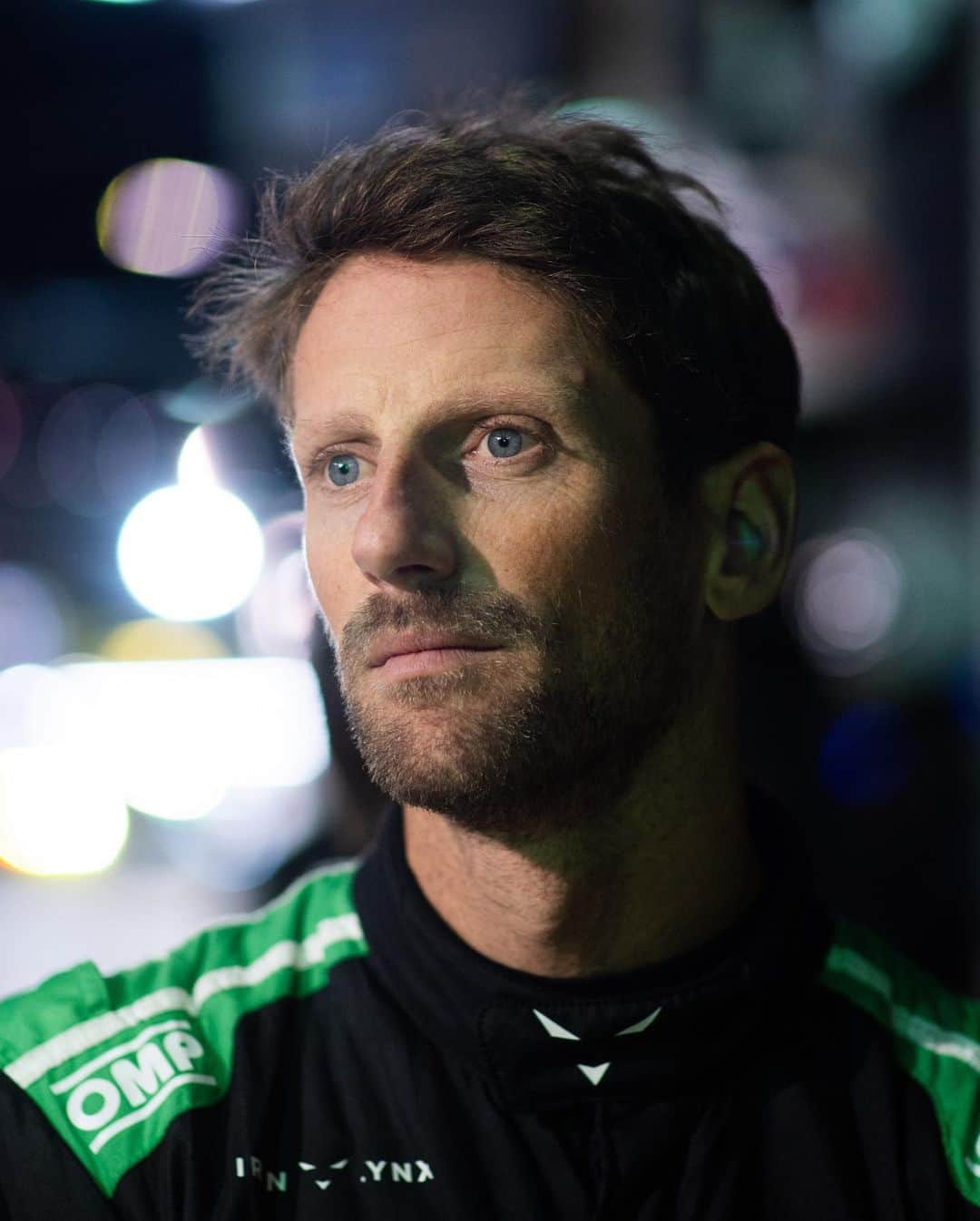 ランボルギーニのインスタグラム：「Adrenaline, determination and a strong sense of team work, are both equal parts of his life. @grosjeanromain rose like a phoenix, raising the bar even higher, on and off the track.   Now, he aims to push himself even further with our new LMDh.   #Lamborghini #LamborghiniSc」