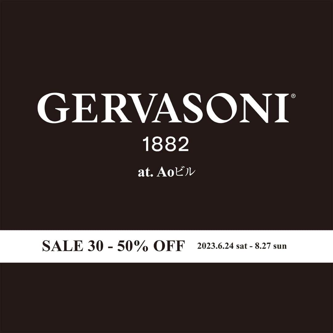 GERVASONI JAPAN / ジェルバゾーニ ジャパンのインスタグラム：「【 SALEのご案内 】 期間中、GERVASONI TOKYOにて現品限りの展示品特別セールを開催いたします。 30～50%OFFにてご提供させていただきますので、是非ご来店くださいませ。 皆様のお越しを心よりお待ち申し上げております。     【 期間 】 2023年6月24日(土) ～ 8月27日(日)     【 GERVASONI TOKYO 】 〒107-0061 東京都港区北青山3 丁目11-7 Ao ビル 1F 営業時間：11:00 ～ 20:00 Tel. 03-5962-6477 mail : info@gervasoni.jp     ※一部対象外の商品もございます。予めご了承くださいませ。 ※展示内容につきましてはお手数ではございますが店頭にてご確認くださいませ。 ※お品物のお届けは、ご注文後1ヶ月以内に限らせていただきます。  . . . #gervasoni #gervasoni1882 #gervasonitokyo #luxuryfurniture #furniture #interior #showroom #ジェルバゾーニ #インテリア #家具 #インテリアデザイン #インテリアコーディネート #レイアウト #ライフスタイル #デザイン #イタリア家具 #リビング #アウトドア #豊かな暮らし #セール #イベント」