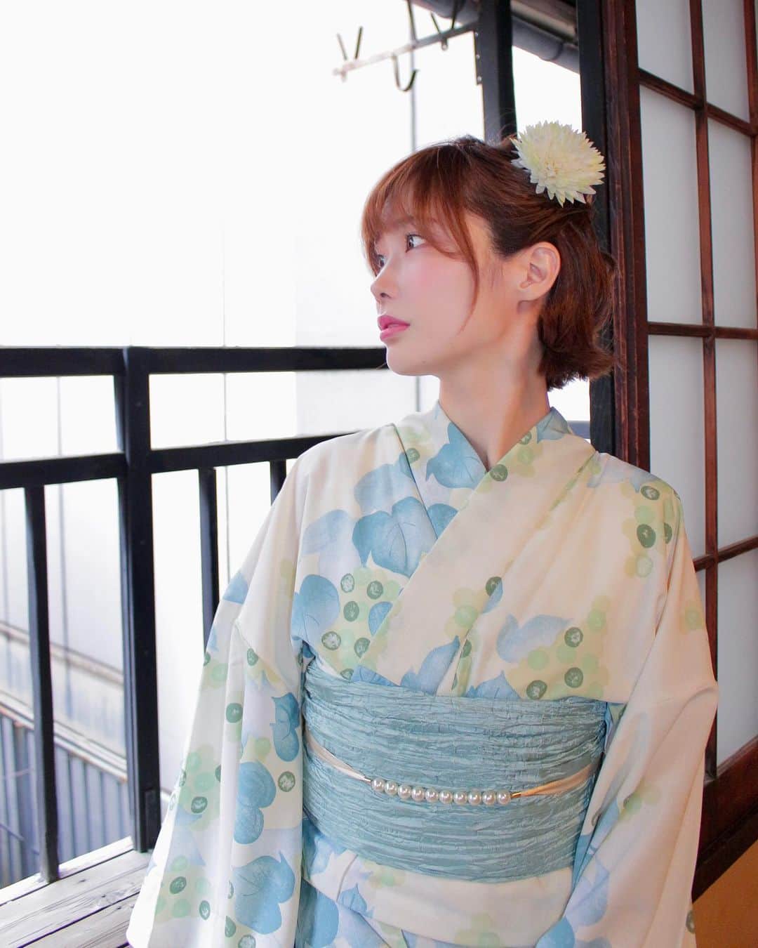のインスタグラム：「❁⃘*.ﾟ #浴衣」