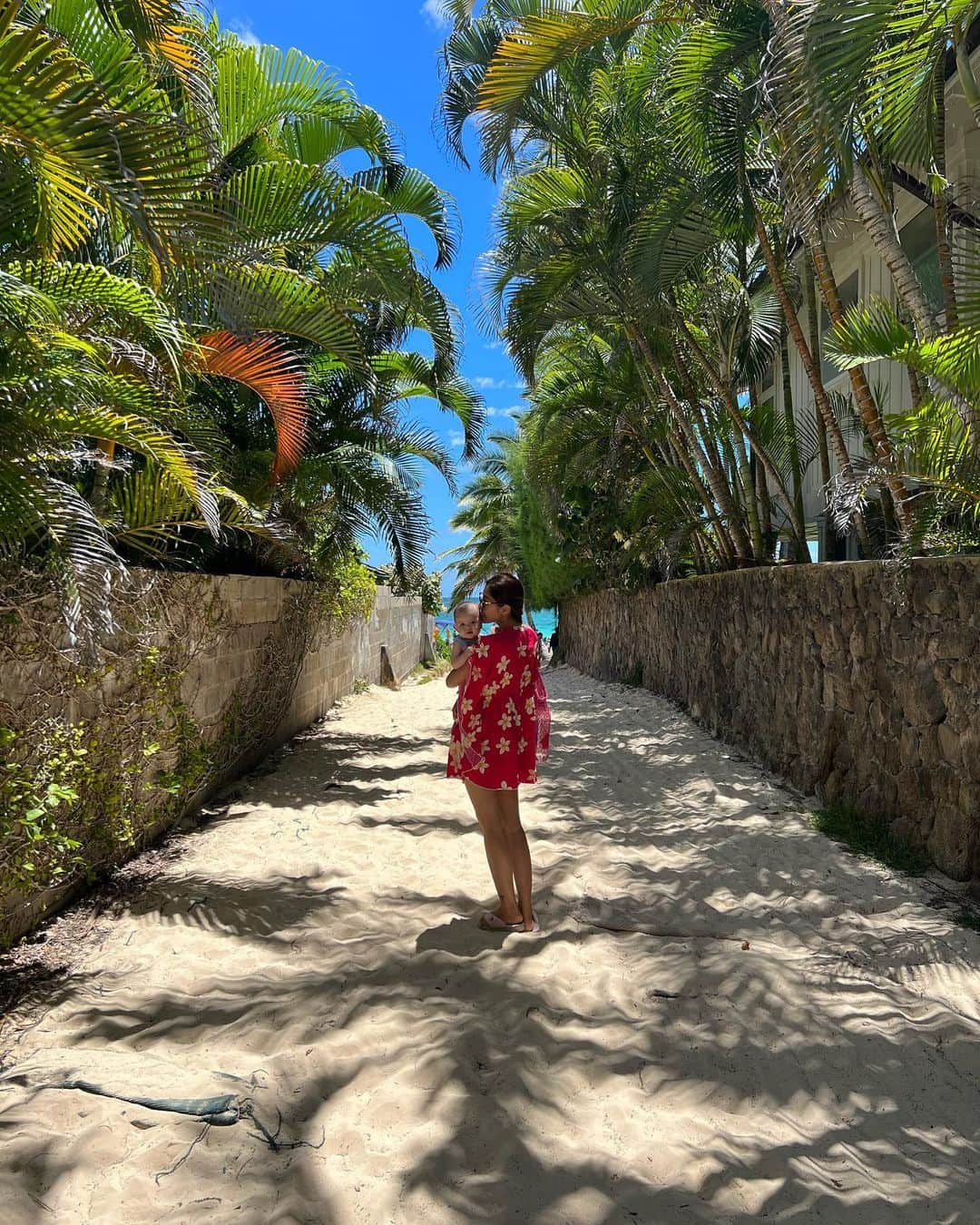 宮崎沙矢加さんのインスタグラム写真 - (宮崎沙矢加Instagram)「Am I the only one who likes this narrow road leading to Lanikai Beach?🌺🌴 . . . この４連休も毎日色んなところに行って楽しかった🤙🏽💕💕残り少ないハワイ生活を満喫ちゅ💗 #lanikaibeach #lanikai #ラニカイビーチ#天国の海」6月20日 18時13分 - sarah___audrey