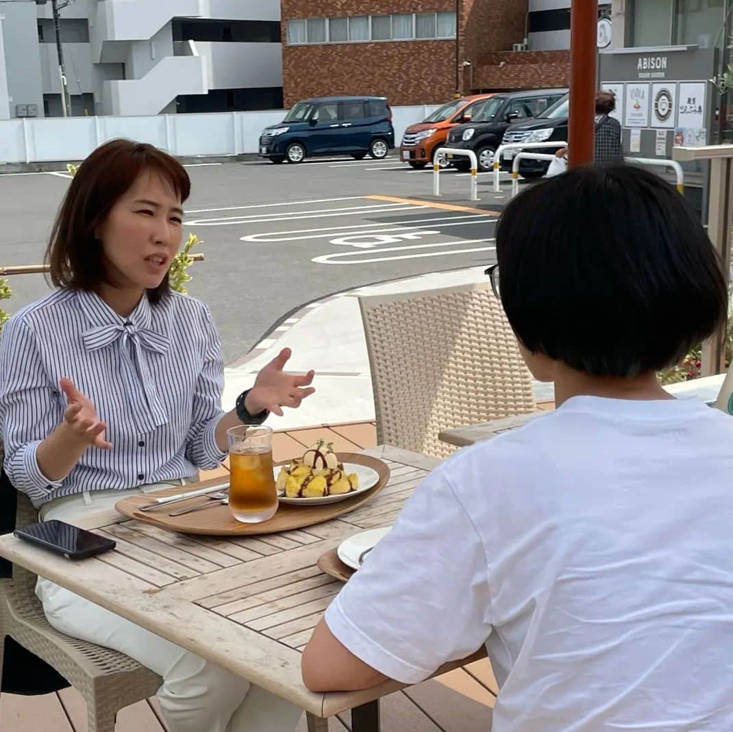 水野友貴のインスタグラム：「ちっちと打ち合わせ‼️  #アビソンシュガーガーデン  #abisonsugargarden  #フレンチトースト  #我孫子市  #千葉県議会議員  #水野ゆうき」