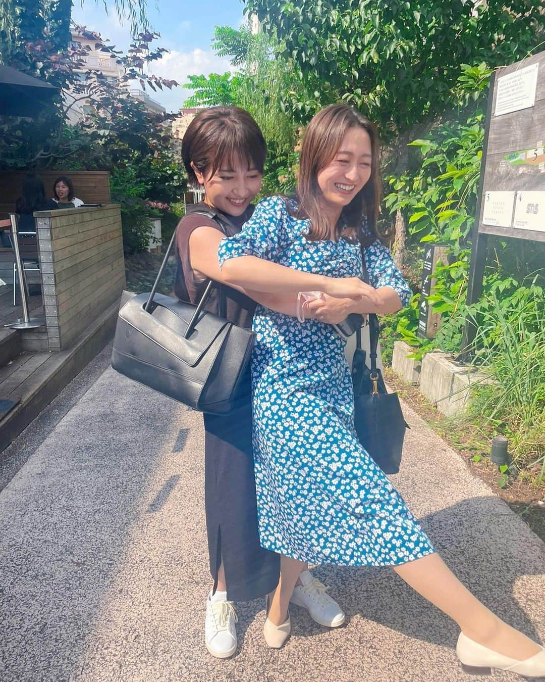 相内優香さんのインスタグラム写真 - (相内優香Instagram)「番組終わりに片渕アナと久々デート🥰  #モーニングサテライト #モーサテ  #片渕茜」6月20日 18時55分 - yuuka_aiuchi