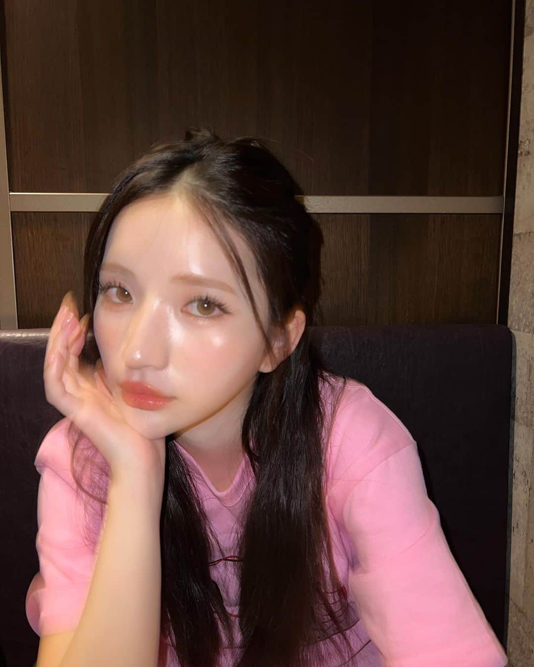 南りほのインスタグラム：「もはや私服化してきた、あいの里👚🩷」