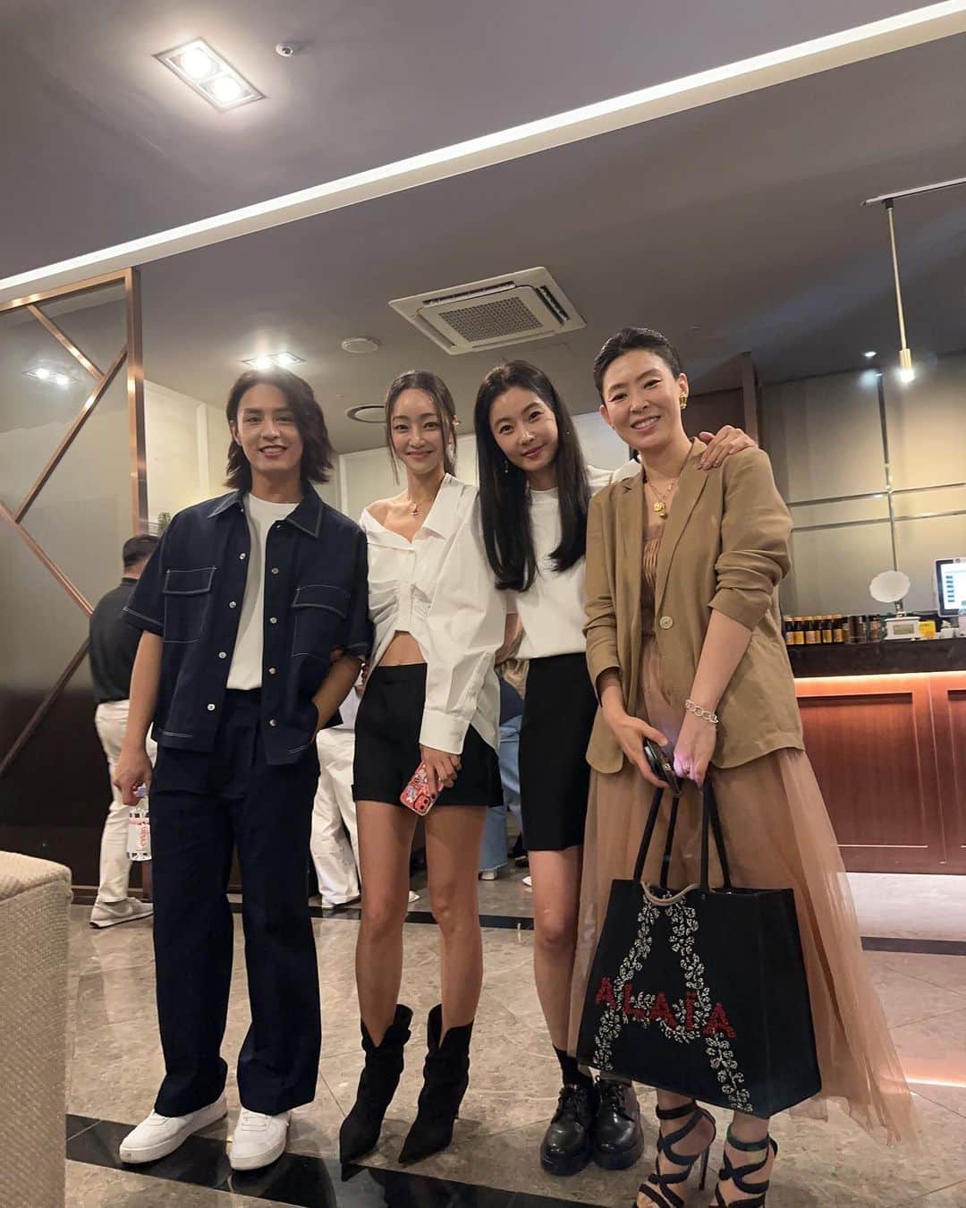 ユン・ソイのインスタグラム：「영화 인드림 시사회~  #영화#인드림#시사회#영화관람🎬」