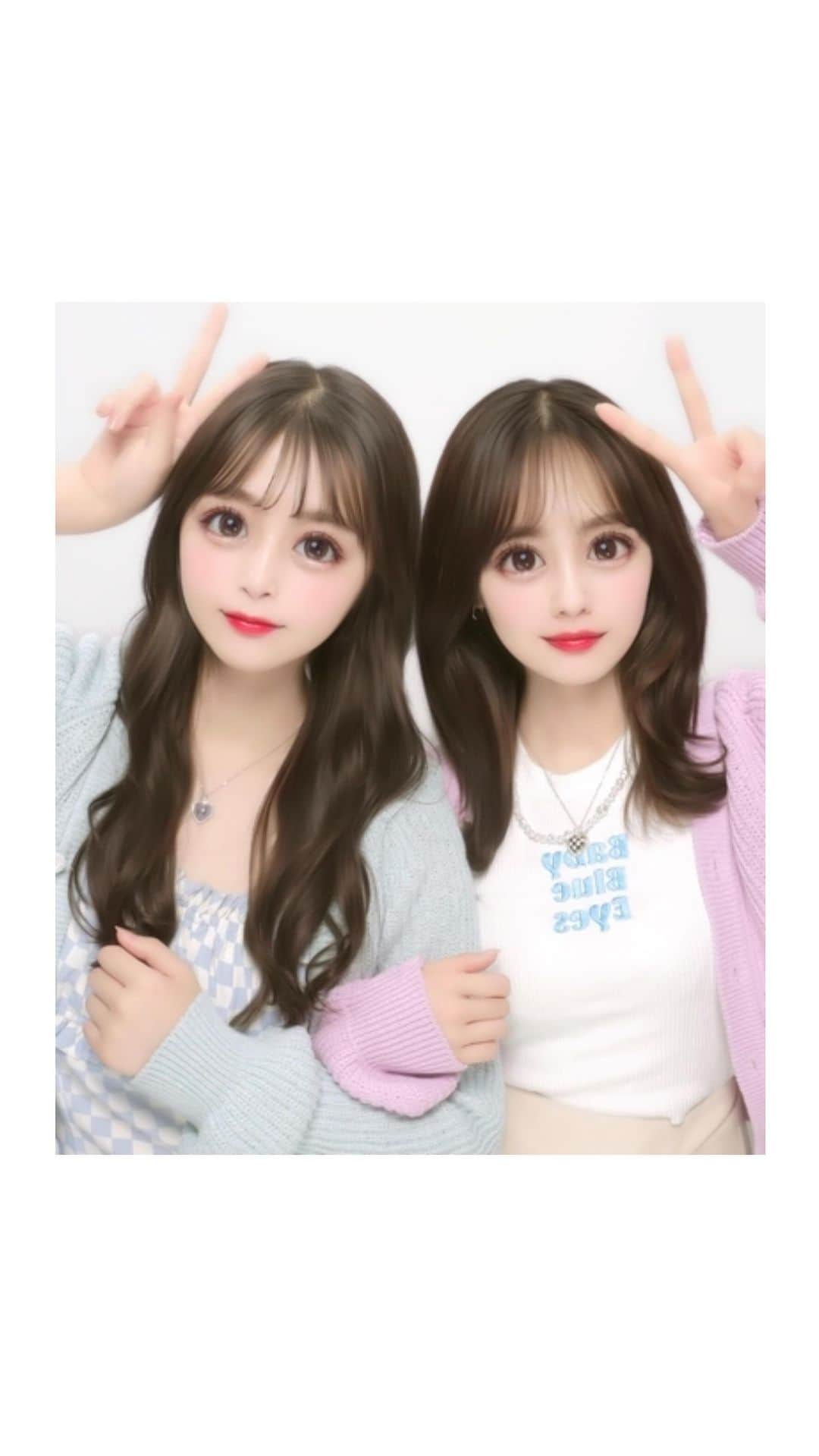 ユリナのインスタグラム：「高校生の頃に載せたこのプリクラで知ってくれた子も多い気がする🤔🤍今はプリ機のモデルで覚えてもらえてる👶🏻」