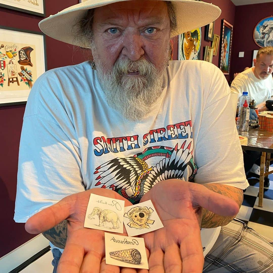 アムステルダム・タトゥー・ミュージアムのインスタグラム：「Also for the children! Come get tattooed @museumrembrandthuis」