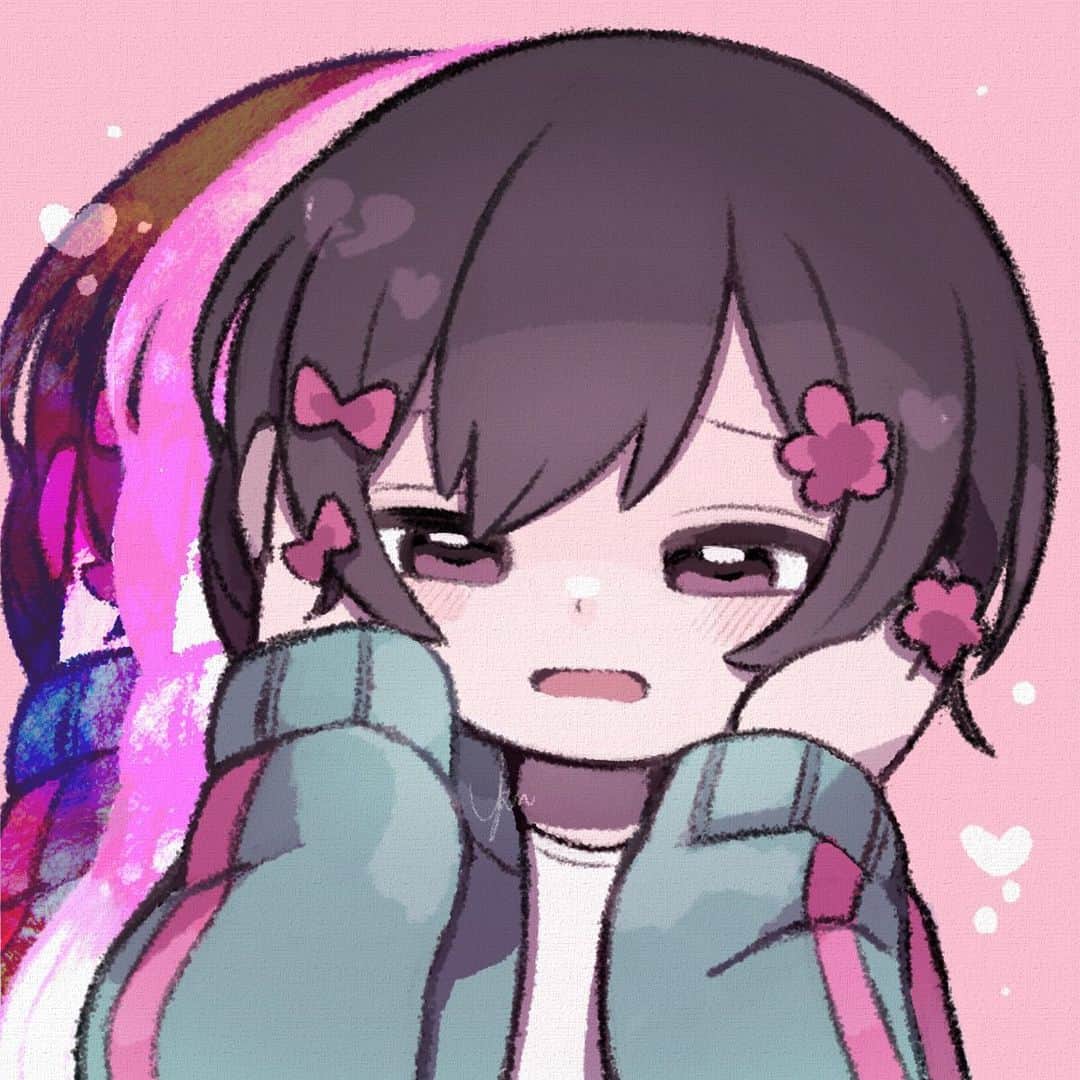 ユキノシュガーのインスタグラム：「#illustration#drawing#fanart#art#iyowagirlsdraw#vocaloid#girl#kafu#pink」
