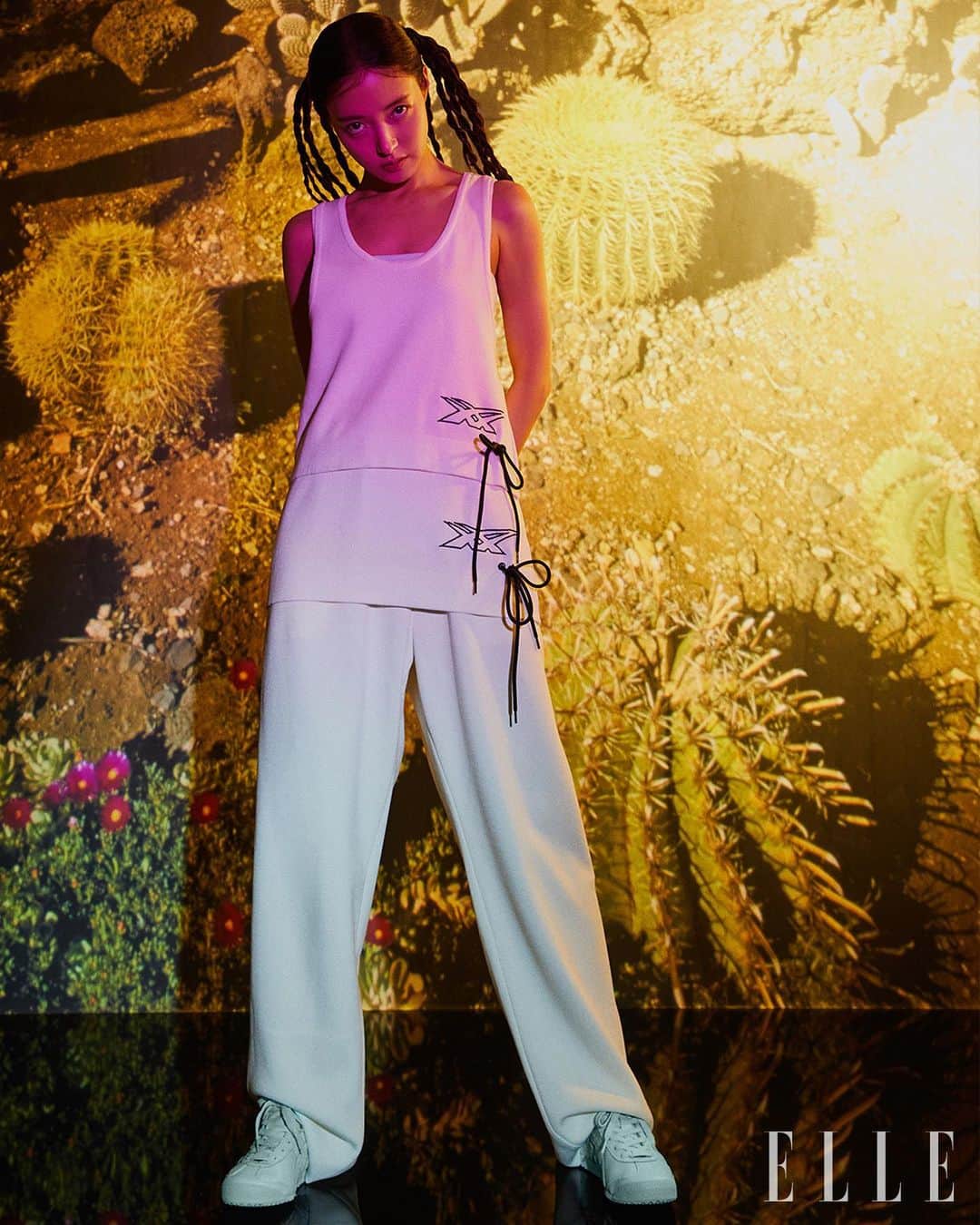 イ・セヨンさんのインスタグラム写真 - (イ・セヨンInstagram)「🖤     @onitsukatigerofficial @onitsukatigerkr @ellekorea  #MEXICO66 #OnitsukaTiger #CACTFUL #오니츠카타이거 #캑트풀」6月20日 19時51分 - seyoung_10
