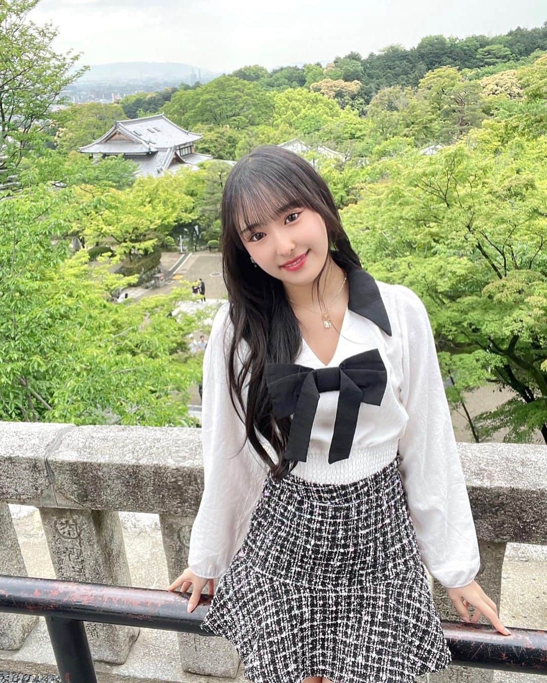 岡本怜奈さんのインスタグラム写真 - (岡本怜奈Instagram)「♡ 今度は秋に行きたいな🍁.∘ ♡ ♡ #京都 #京都観光 #kyoto #京都グルメ #清水寺 #kiyomizu #清水寺食べ歩き #食べ歩き  #추천 #팔로우 #셀카 #05 #05년생 #고등학생」6月20日 20時14分 - renatan1222