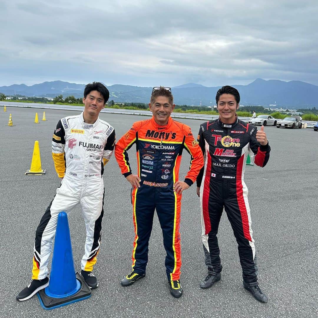 織戸学のインスタグラム：「富士スピードウェイ パークトレーニング  本日も たくさんのご参加有り難う御座いました。  楽しいトレーニングな 一日  #maxorido  @130ryokohama」