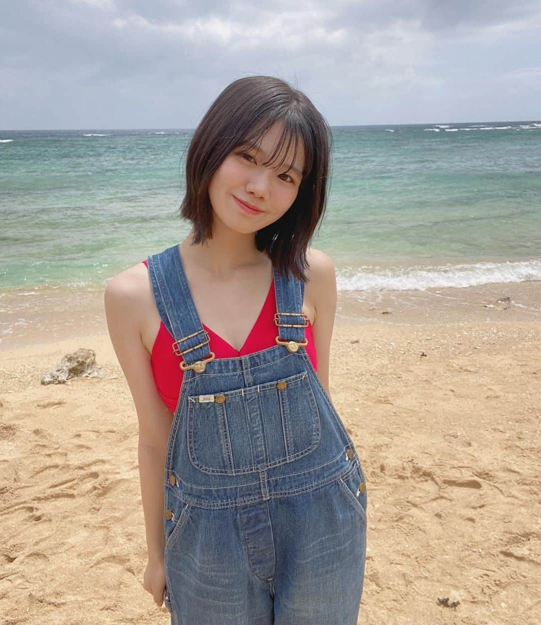 竹内ななみさんのインスタグラム写真 - (竹内ななみInstagram)「♡  沖縄の海綺麗だったな〜🏝️  ・ ・ ・ ・ ・ ・ ・ ・ ・ #アイドル #水着 #水着コーデ #沖縄 #海 #夏 #スパガ #夏スパガ #リボン #idol #japaneseidol #japanesegirl #okinawa #beach」6月20日 20時40分 - nanami.1002