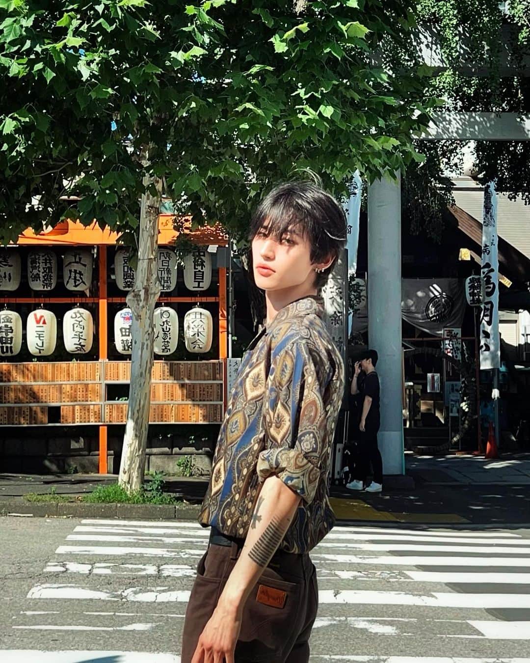 キム・ボムのインスタグラム：「築地 ✌︎('ω')✌︎」