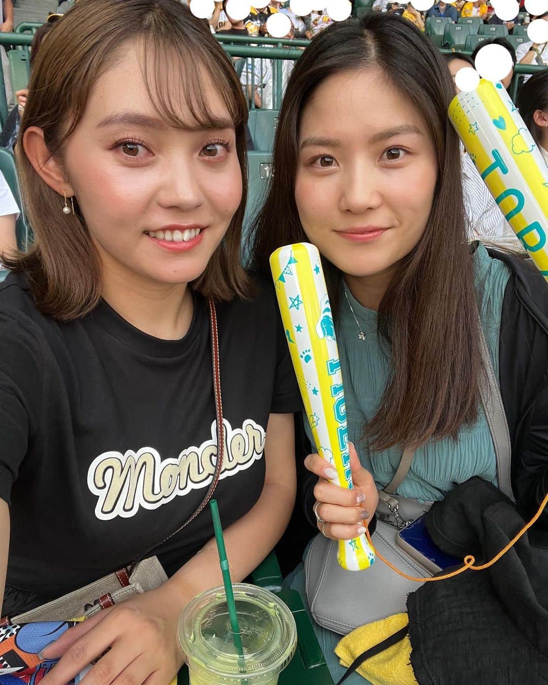 松原果音さんのインスタグラム写真 - (松原果音Instagram)「. @nishidamahiro_official  と野球観戦行ってきました☺️😉 . とっても賑わってて素敵な空間でした🥳 . ホームランって何ヤードかな❓👻 .  #ゴルフ#ゴルフスイング #心斎橋ゴルフスタジオ#ライジングレディースゴルフ#ゴルフタイランド」6月20日 21時35分 - kanonmatsubara1