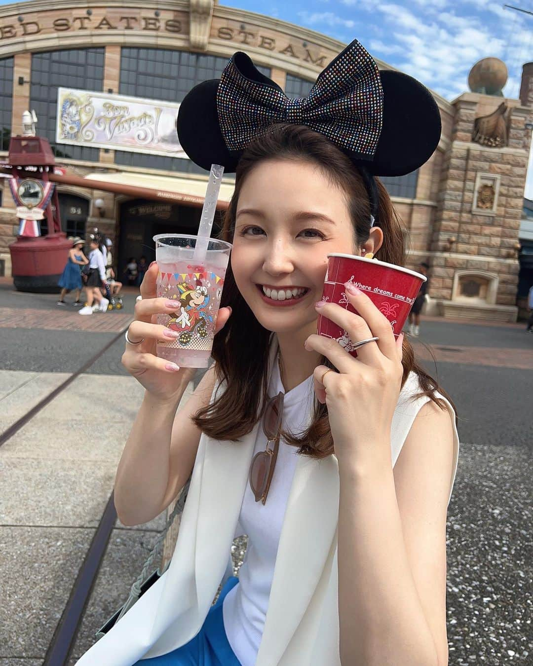 笹井千織さんのインスタグラム写真 - (笹井千織Instagram)「🌏🐠🐭Disney Sea🐭🧜🚢  #disneysea #tokyodisneyresort #ディズニーシー #tokyo」6月20日 21時46分 - chiwori___