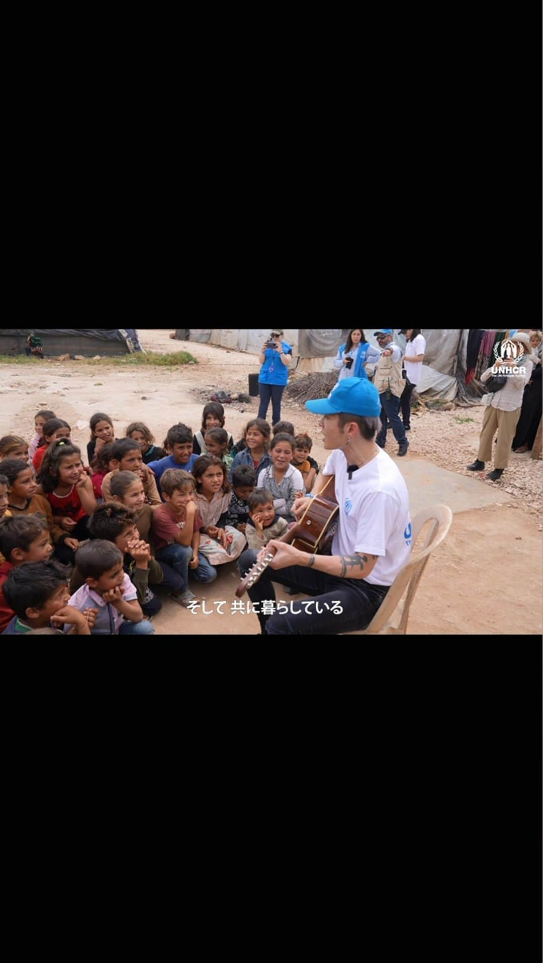 MIYAVI（石原貴雅）のインスタグラム：「. 本日6/20(火)は #世界難民の日   #UNHCR 親善大使の #MIYAVI は 難民支援に携わるきっかけとなったレバノンへ 7年ぶりに訪れました。  今、世界で起こっていること。 日本から、故郷を追われた人々に想いを寄せて―  MIYAVIからのメッセージです。  #worldrefugeeday  #難民と共に @refugees  @unhcrlebanon  @japanforunhcr  @miyavi_ishihara」