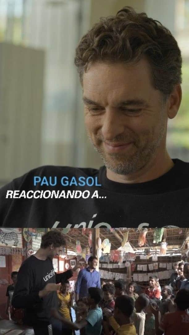 のインスタグラム：「Hoy cumplo 20 años como embajador de @unicef_es y me gustaría compartir con vosotros este repaso de tantos momentos vividos.   He sido testigo de las realidades que enfrentan niñas y niños en países como Sudáfrica, Angola, Etiopía, Irak, Líbano, Bangladesh… Cada misión me ha enseñado la importancia de luchar por los derechos de los más vulnerables y me ha demostrado que nuestra ayuda marca una diferencia real en muchas vidas. Por eso, mi compromiso con UNICEF siempre ha sido firme.   Quiero seguir dando lo mejor de mí hasta que todos los niños y niñas del mundo tengan la oportunidad de vivir una infancia plena y llena de oportunidades.   #paracadainfancia #UNICEF #UNICEFEspaña #paugasol #Gasol」