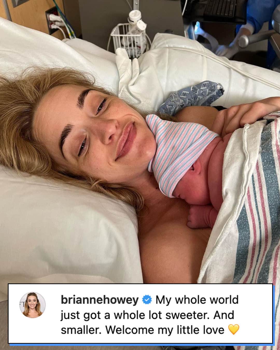 E! Onlineさんのインスタグラム写真 - (E! OnlineInstagram)「This TV mom just became a real mom! ❤️👶 #GinnyandGeorgia star Brianne Howey recently welcomed her first child with husband Matt Ziering. Link in bio for all the deets. (📷: Instagram)」6月20日 23時01分 - enews