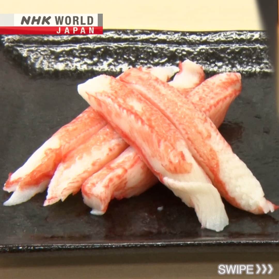 NHK「WORLD-JAPAN」さんのインスタグラム写真 - (NHK「WORLD-JAPAN」Instagram)「If it looks like crab and tastes like crab, then it could be…imitation crab! 🦀The shredded variety of imitation crab was invented in Japan over 50 years ago. The same company went on to make the high-quality version we see today.😋 . 👉Go behind the story of this beloved food and meet 85-year-old Seida Minoru who first developed it in 1972｜Watch｜Japan's Top Inventions: Imitation Crab / Monorail Transporters｜Free On Demand｜NHK WORLD-JAPAN website.👀 . 👉Tap in Stories/Highlights to get there.👆 . 👉Follow the link in our bio for more on the latest from Japan. . 👉If we’re on your Favorites list you won’t miss a post. . . #imitationcrab #japanesefood #foodlover #japanesefoodlovers #imitationcrabmeat #crabsushi #crab #crabmeat #snowcrab #mincedfish #kamaboko #カニカマ #japanfoods #madeinjapan #hokuriku #tsukiji #japanstopinventions #japan #nhkworldjapan」6月22日 6時00分 - nhkworldjapan