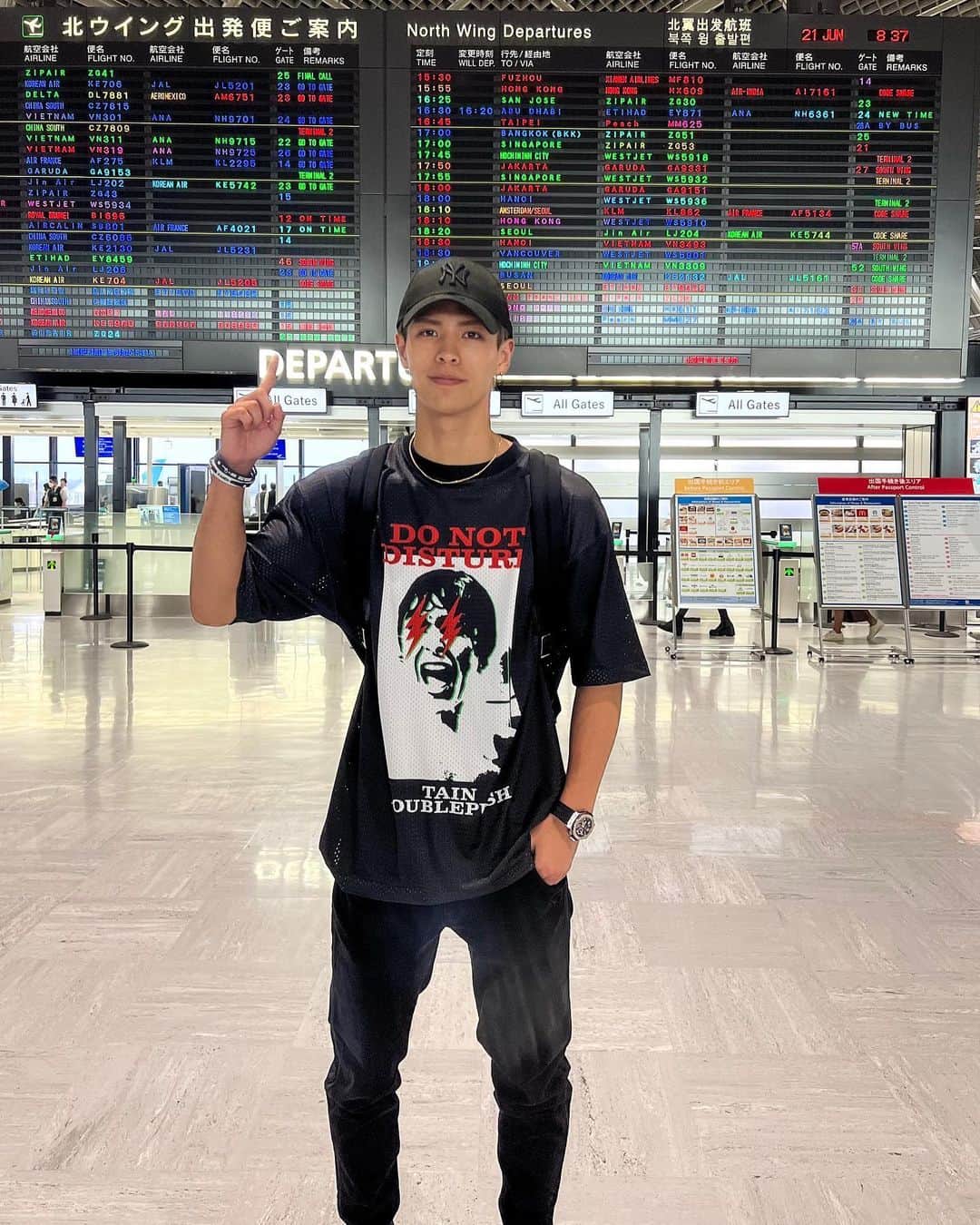 白鳥大珠のインスタグラム：「行ってきます！ 必ず勝って日本に帰ってくる🇫🇷🇯🇵 #paris  #AbemaTV」