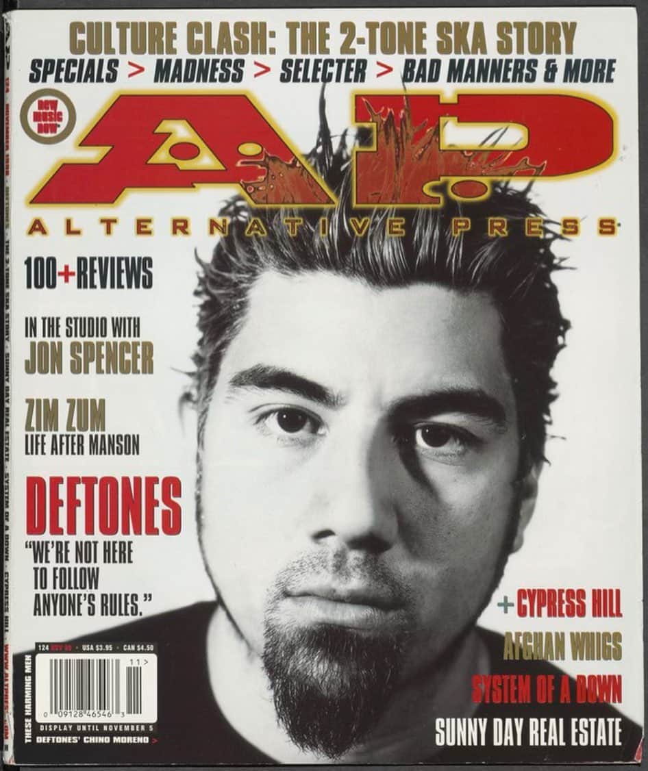 Alternative Pressさんのインスタグラム写真 - (Alternative PressInstagram)「For our November ‘98 issue, @deftones told us what they really think about following rules.   According to Stephen Carpenter, “If someone tells me something to do, I can’t wait to not do it their way. I’d rather do what I want, make my own mistakes and deal with them than do what someone else told me—and be fucked up anyway.”   Photos by Lee Locke」6月21日 2時27分 - altpress