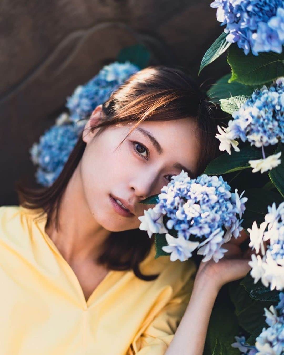 小坂温子さんのインスタグラム写真 - (小坂温子Instagram)「紫陽花🩵 #紫陽花 #とんぼ」6月21日 2時40分 - kosaka_atsuko