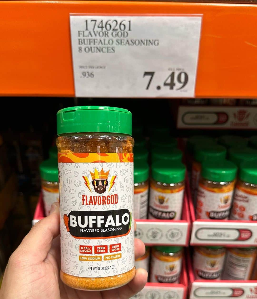 Flavorgod Seasoningsのインスタグラム：「Buffalo Seasoning is now available in Northern California Costcos! #costco #costcofinds #flavorgod」