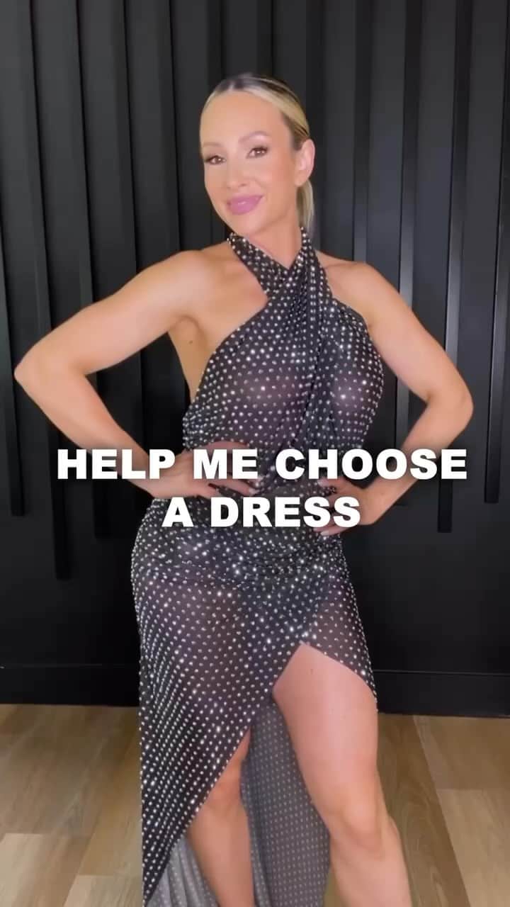 Paige Hathawayのインスタグラム：「Comment which dress is your favorite! All dresses are from: @angelbrinksfashions 🫶🏼  #ootd #dresses #redcarpet #outfit」