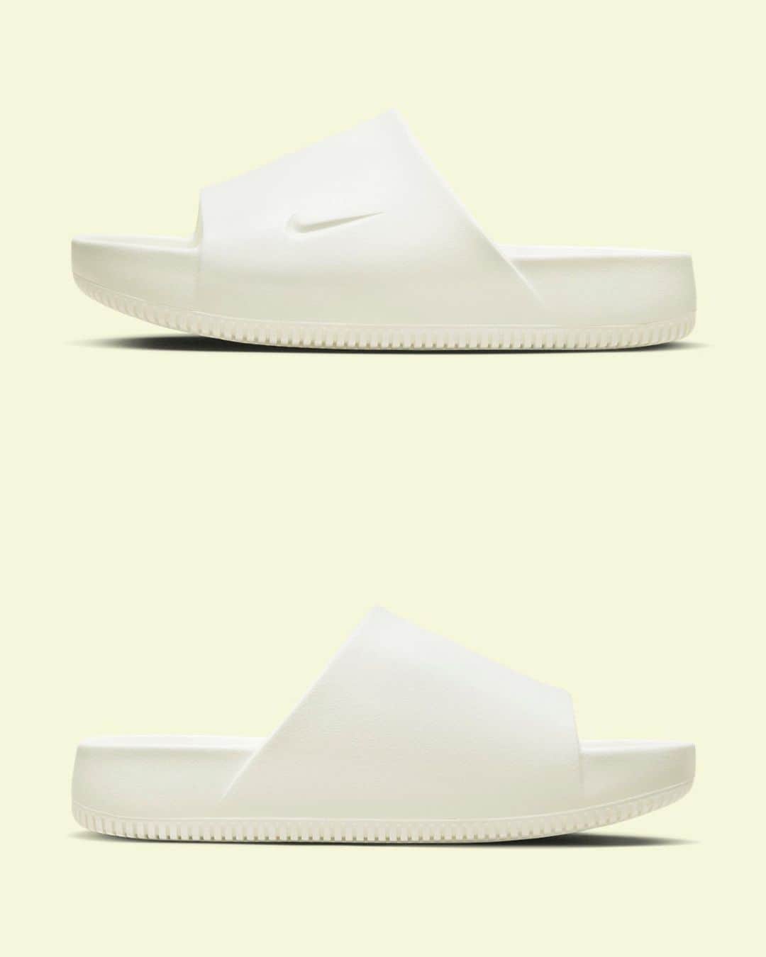 Nice Kicksさんのインスタグラム写真 - (Nice KicksInstagram)「Nike has introduced its new Calm Slide just in time for summer ☀️ Retailing for $50, are you interested? 👀 @nicedrops」6月21日 3時59分 - nicekicks