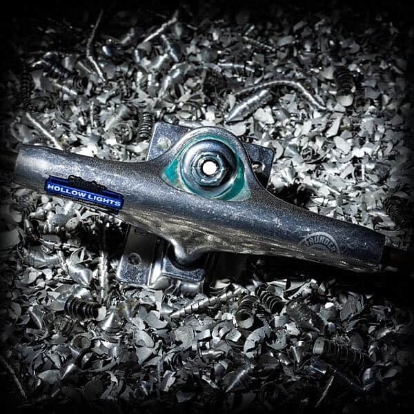 The Berricsさんのインスタグラム写真 - (The BerricsInstagram)「Unleash your thunder on the streets with @thundertrucks . 🌩️⚡️ Experience the power of extra strong hollow axles and premium grade hollow kingpins, designed to withstand any trick you throw at them. 💪🛹 Custom forged aluminum baseplates provide unmatched durability and precision for your rides. And with 90DU clear blue bushings, get ready to carve and cruise with the perfect balance of responsiveness and stability. Available in The Canteen! 🛒 🔗 LINK IN BIO🔗  #skateboardingisfun #berrics」6月21日 10時42分 - berrics