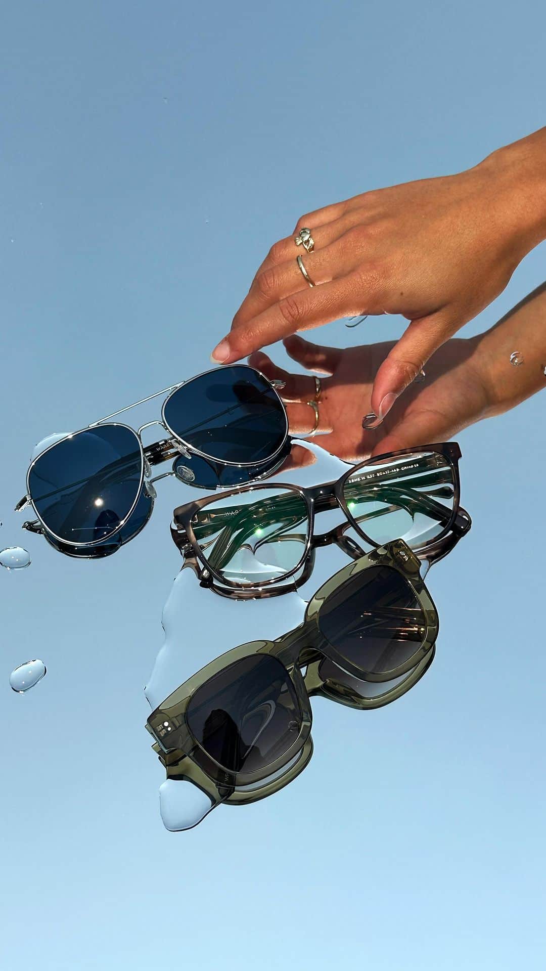 Warby Parkerのインスタグラム：「Bliss out on these new summer frames ☁️☁️☁️」