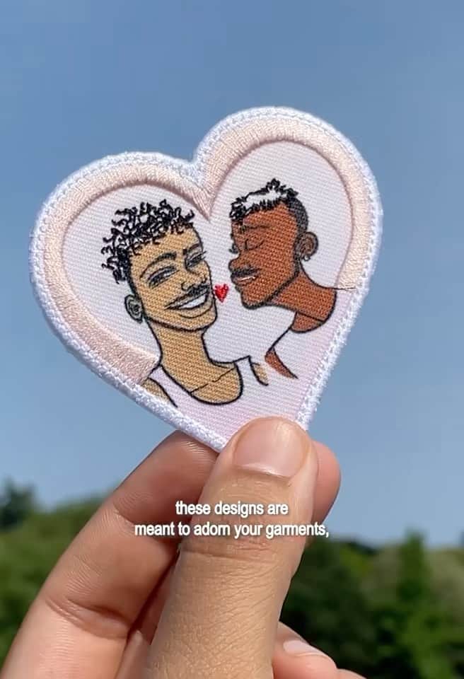 Levi’sのインスタグラム：「Meet Mohammed Iman Fayaz, Queer artist and illustrator from NYC. Get a first look into his creative process for our Pride customization assortment, exclusively at the Levi’s Tailor Shop starting June 23rd.  …  Levi’s Red Tab members receive complimentary Pride customization at the Levi’s Tailor Shop. Download the Levi’s App for details.」
