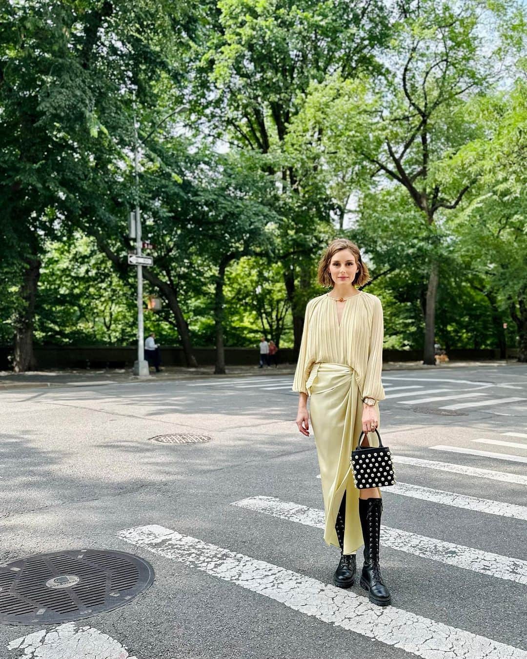 オリヴィア・パレルモのインスタグラム：「💚🌳💚🌳💚」