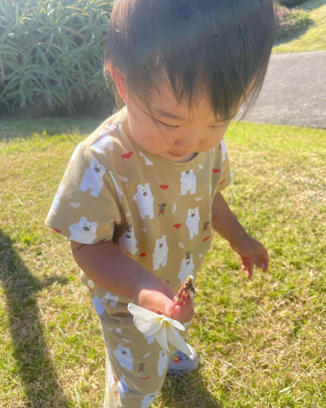 アーデン・チョーさんのインスタグラム写真 - (アーデン・チョーInstagram)「Love Mina so much @mijkatori @nanchatti super parents! So much love from this cutie, she picks flowers every morning with daddy to give to momma.. auntie got some of that love too. How precious is that?? I’ll miss tea time, naps, reading & even crying cuddles!」6月21日 8時57分 - arden_cho