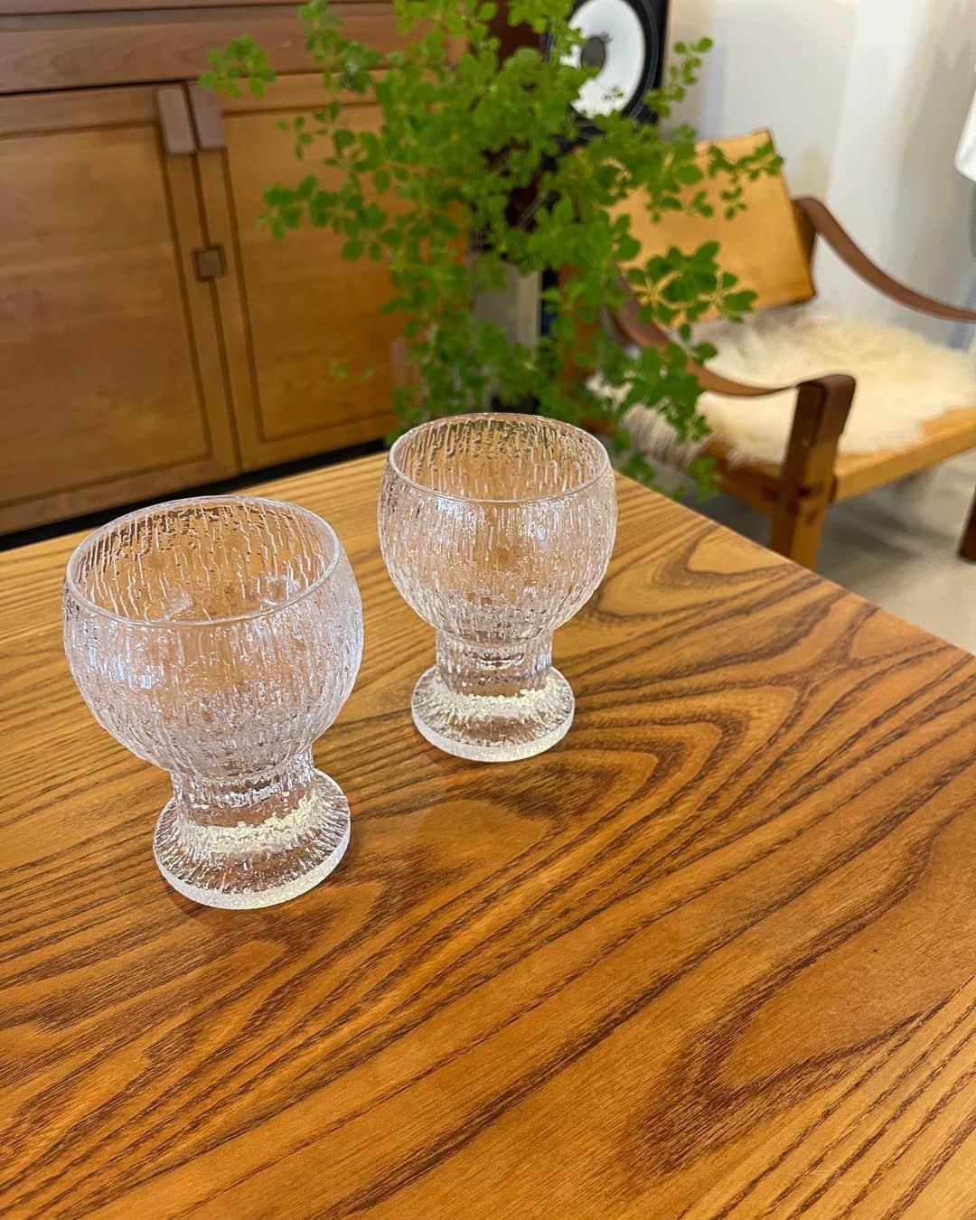 中山由香のインスタグラム：「・  Tapio Wirkkala🫗  #tapiowirkkala」