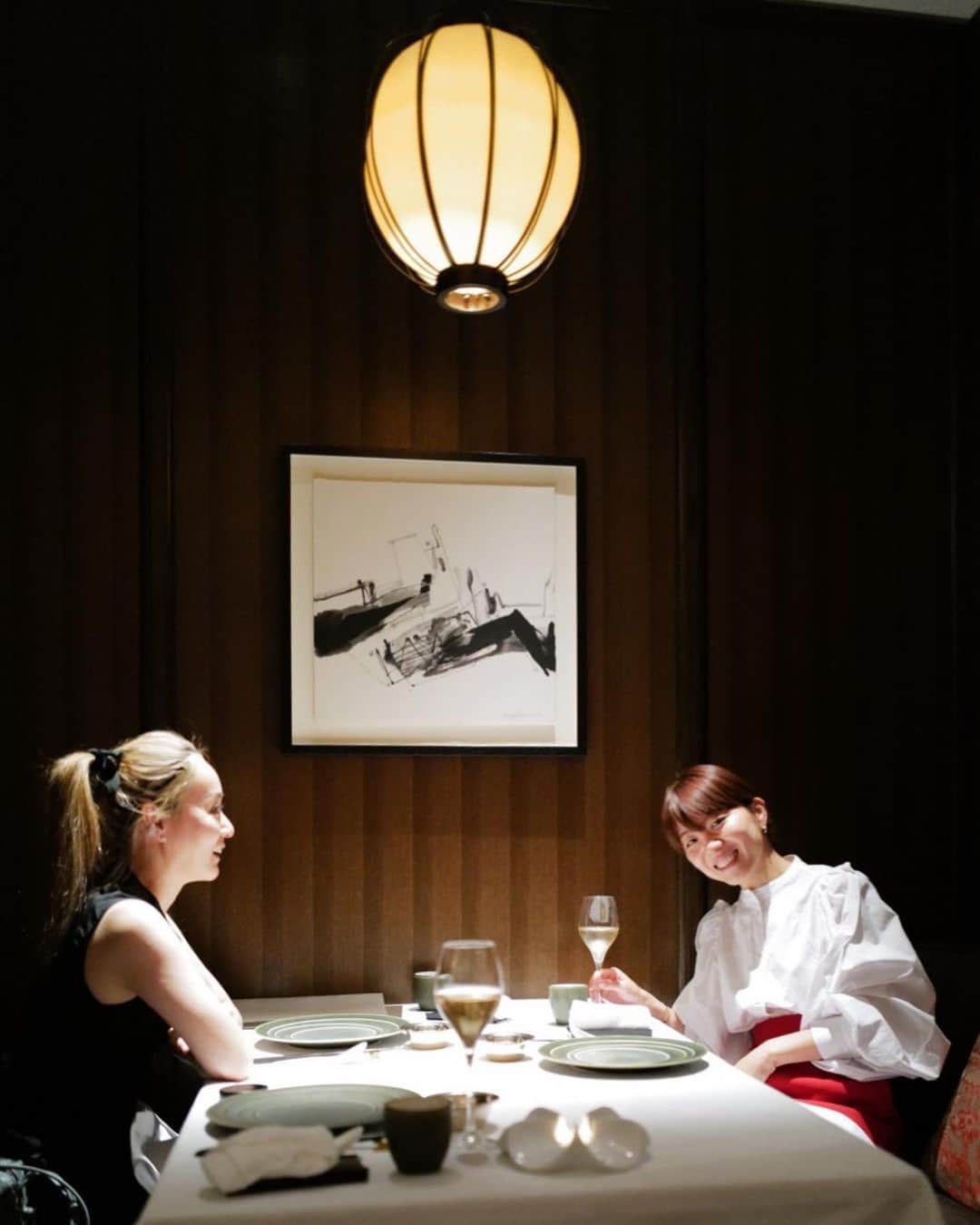 森田えりかさんのインスタグラム写真 - (森田えりかInstagram)「Dinner with @yukarinegishi @arisamorita 🥟🥡🍾🥂」6月21日 18時21分 - erikaricottamelon