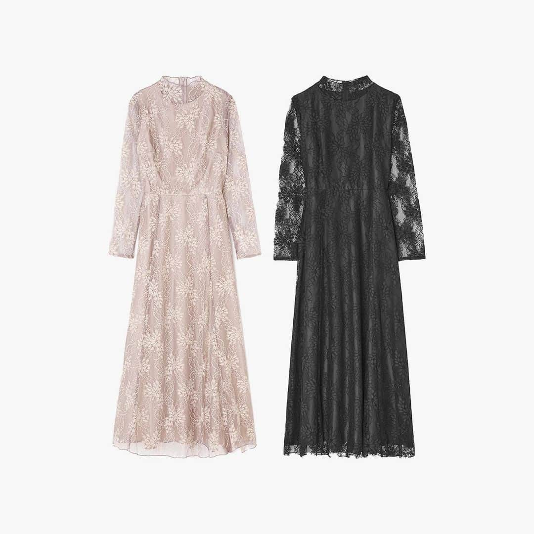 kaene －カエン－さんのインスタグラム写真 - (kaene －カエン－Instagram)「- re stock -  All lace mellow dress color : grayish-beige / black  size : 32 / 34 / 36 / 38 / 40 / 42  #kaene #結婚式ドレス  #ゲストドレス  #オケージョンドレス  #パーティドレス」6月21日 19時05分 - kaene_official