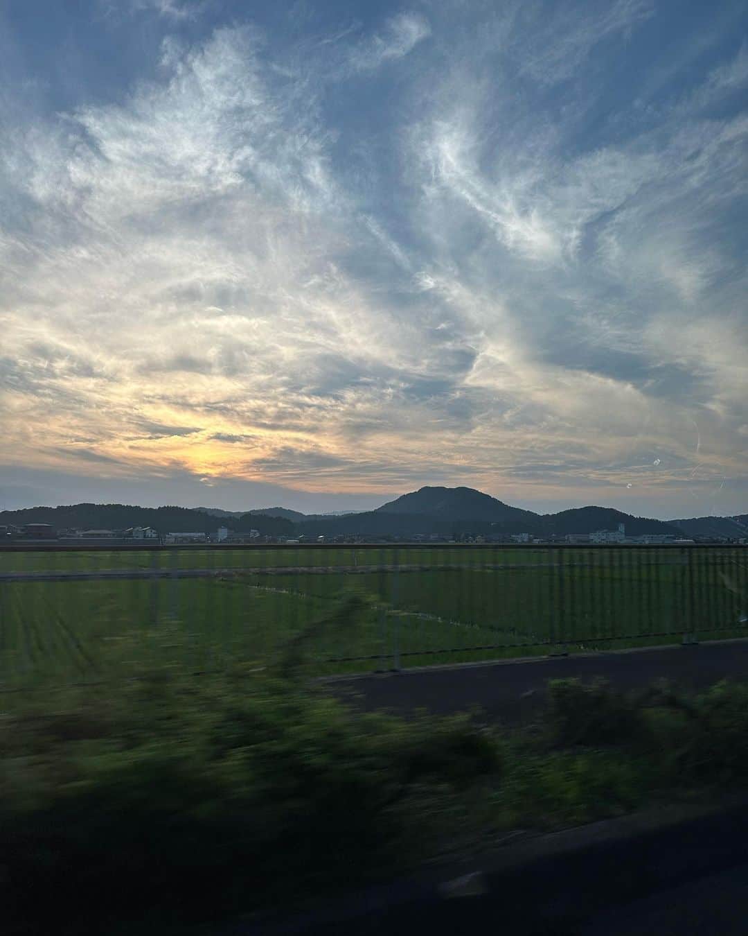 石田一帆のインスタグラム：「🌳🌇」